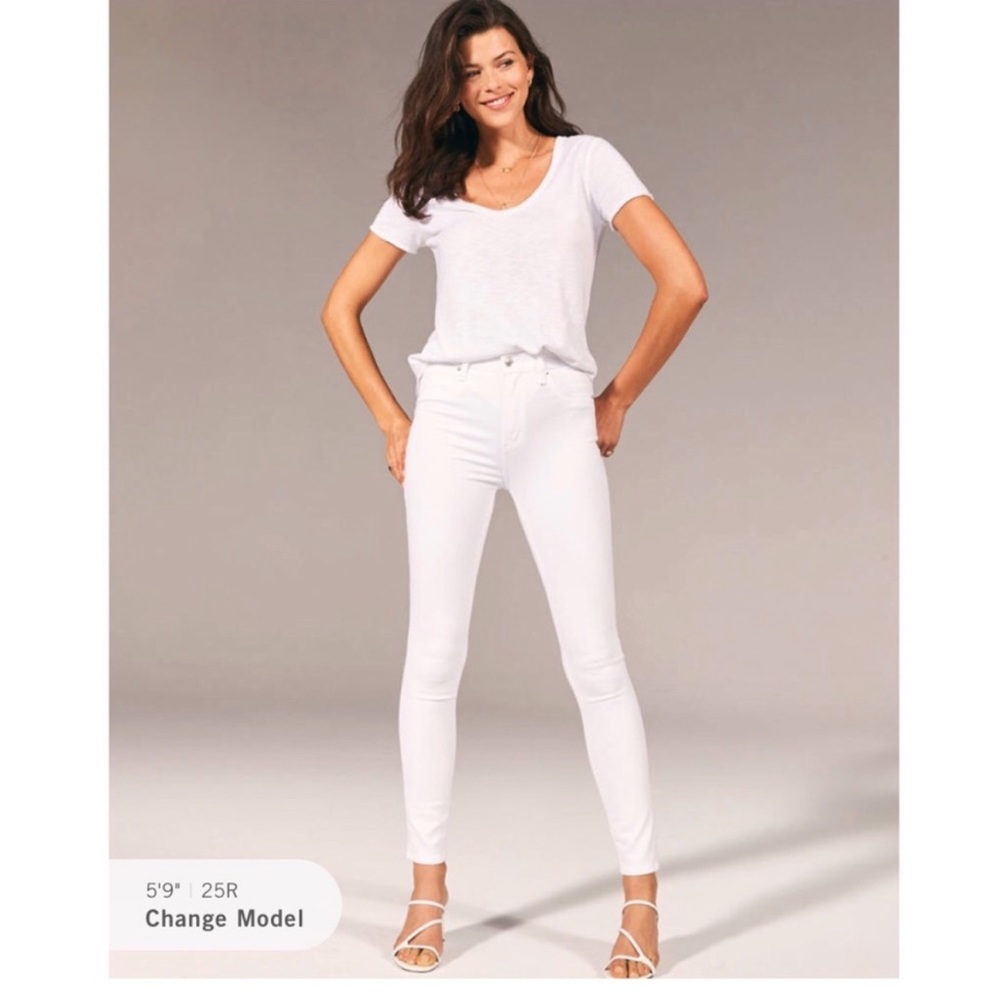 Abercrombie High Rise Super Skinny Jeans